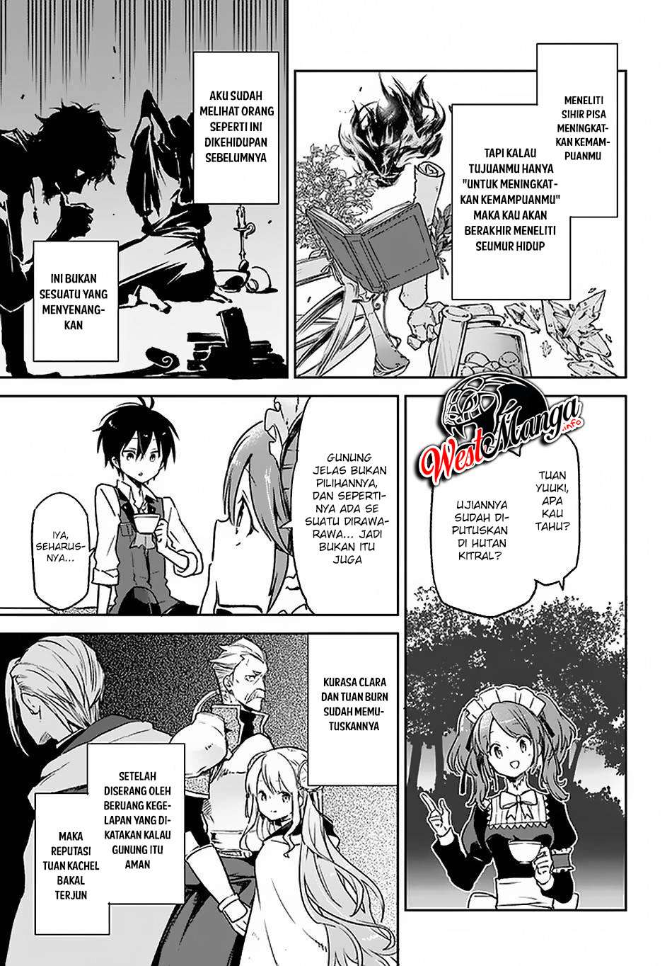 Henkyou Gurashi no Maou, Tensei shite Saikyou no Majutsushi ni naru ~Aisarenagara Nariagaru Moto Maō wa, Ningen o Shiritai~ Chapter 08 Gambar 19